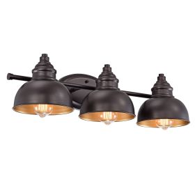 3 Light vanity light (Color: Oil Rubbed Bronze)