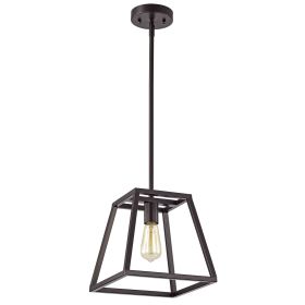 1 Light pendant light (Color: Oil Rubbed Bronze)