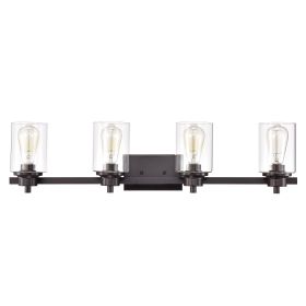 4 Light bathroom vanity light (Color: Oil Rubbed Bronze)